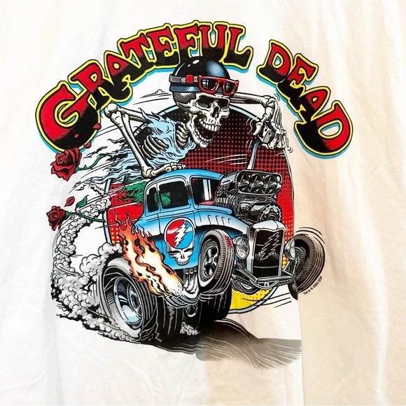 Urban Outfitters Grateful Dead Steal Your Hot Rod Motorhead Long Sleeve Tee - Picture 5 of 6